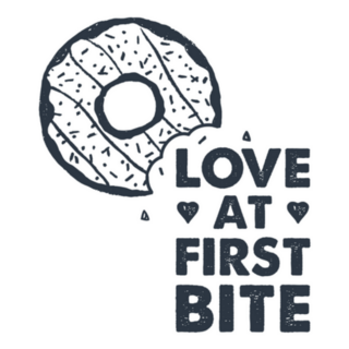 Love At First Bite Donut Sticker