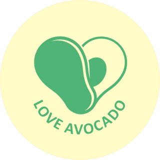 Love Avocado Sticker