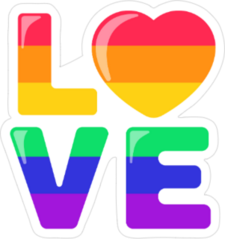 Love Icon Sticker