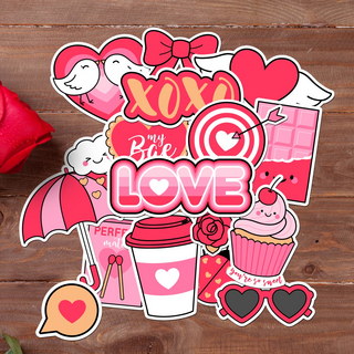 Love Is In The Air - Valentines Day Sticker Bundle