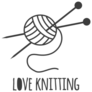 Love Knitting Sticker