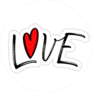 Love Patch Sticker