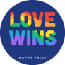 Love Wins - Lgbt Happy Pride Sticker