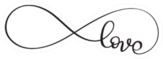 Love Word In The Sign Of Infinity Sticker