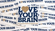 Love Your Brain Custom Die-Cut Stickers