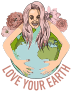 Love Your Earth Sticker