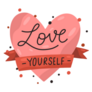 Love Yourself Sticker