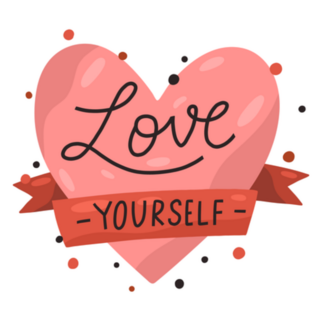 Love Yourself Sticker