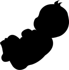 Lovely Baby Icon Sticker