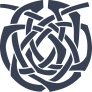 Lovely Celtic Knot Circle Sticker