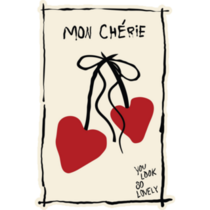 Lovely Cherry Sticker