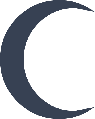 Lovely Cresent Moon Sticker