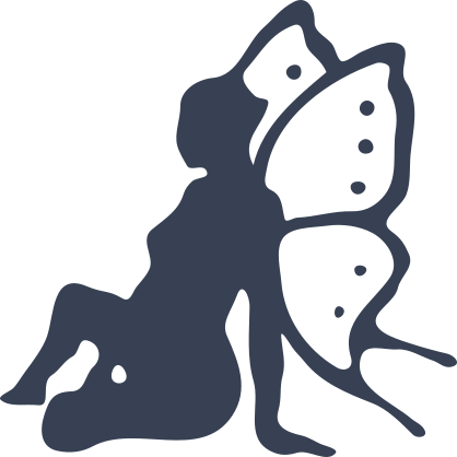 Lovely Fairy Sitting Sticker