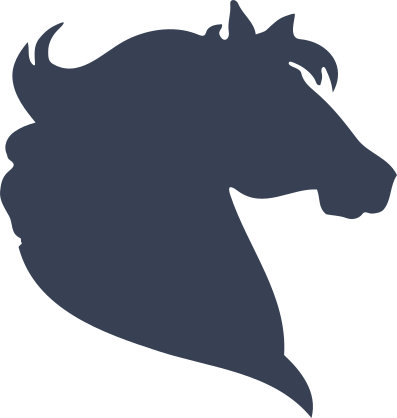 Lovely Horse Head Sticker