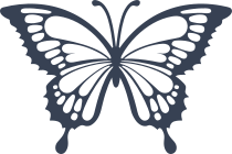 Lovely Monarch Butterfly Sticker