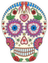 Lovely Sugar Skull Sticker