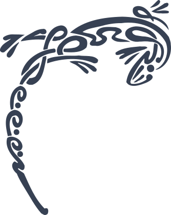 Lovely Swirly Lizard Gecko Sticker