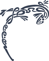 Lovely Swirly Lizard Gecko Sticker