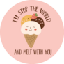 Loving Ice Cream Sticker