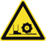 Low Machinery Sign Sticker