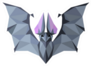 Low Poly Illustration Bat Sticker