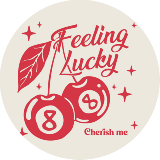 Lucky Cherries Sticker
