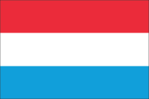 Luxembourg Country Flag Sticker