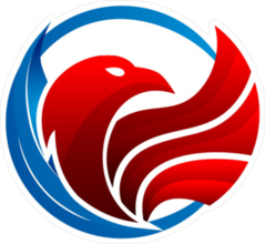 Luxury Eagle Logo Sticker