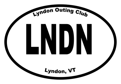 Lyndon Outing Club Oval Sticker