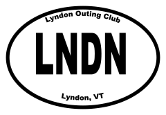 Lyndon Outing Club Oval Sticker