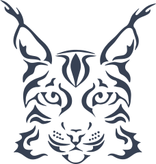 Lynx Head Sticker