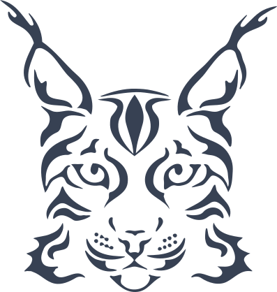 Lynx Head Sticker