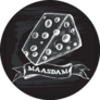 Maasdam Cheese Blackboard Sticker