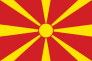 Macedonia Flag Sticker