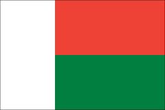 Madagascar Flag Sticker