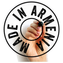 Made In Armenia Concept Sticker