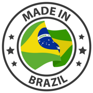 Made In Brazil Icon Circle Sticker