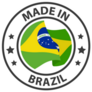 Made In Brazil Icon Circle Sticker
