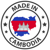 Made In Cambodia Icon Sticker