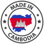 Made In Cambodia Icon Sticker