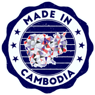 Made In Cambodia Sticker