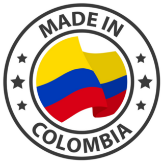Made In Colombia Icon Sticker