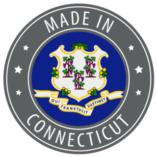 Made In Connecticut Icon Sticker
