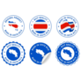 Made In Costa Rica Sticker Sheet