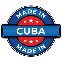 Made In Cuba Button Sticker