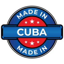Made In Cuba Button Sticker