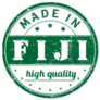 Made In Fiji High Quality Green Sticker