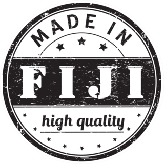 Made In Fiji High Quality Stamp Sticker