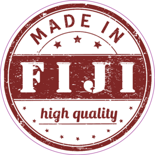 Made In Fiji, High Quality Sticker