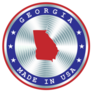 Made In Georgia Usa Seal Sticker